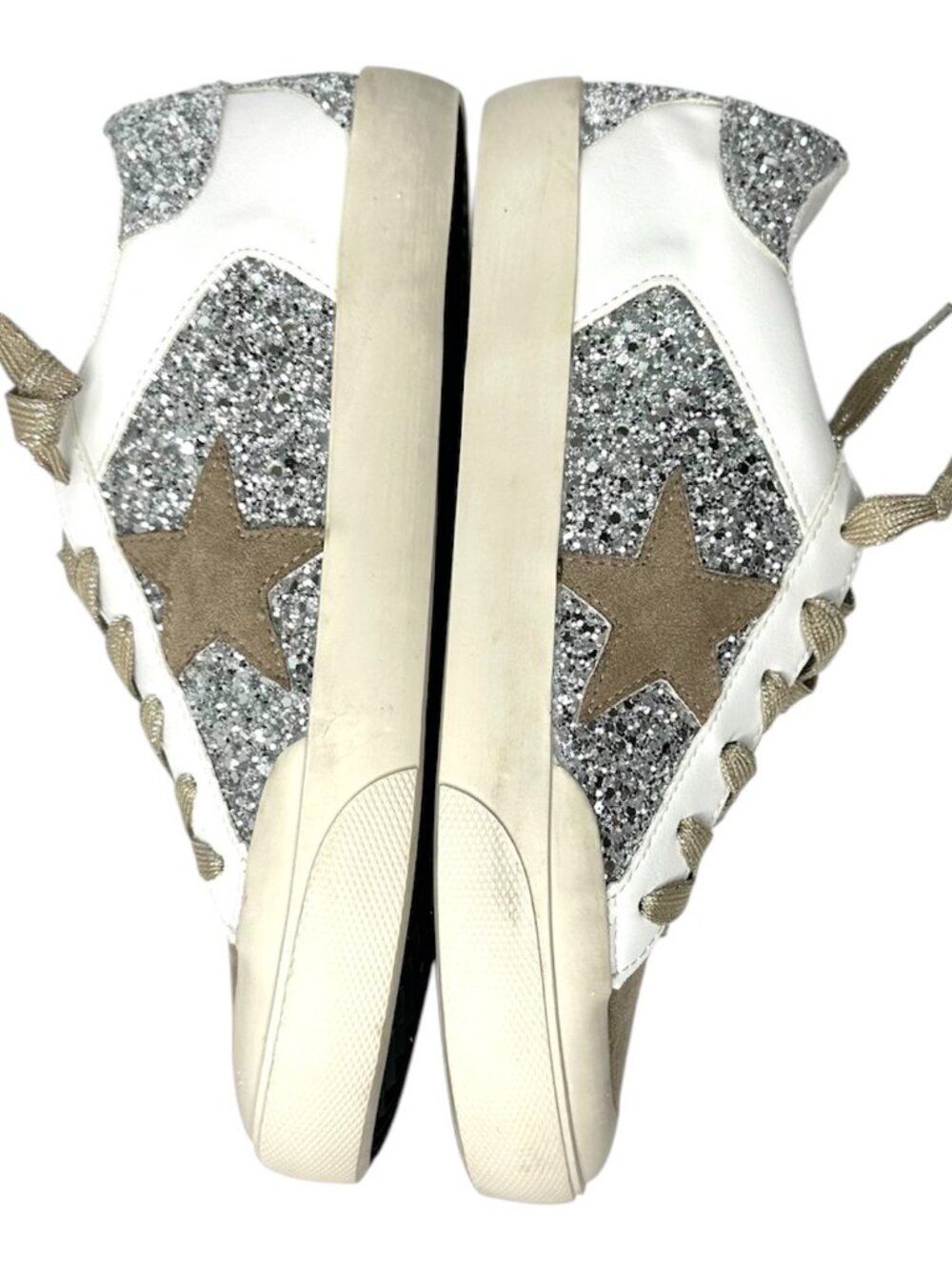 Mi.iM Miracle Miles Glitter Star Sneakers Size 7